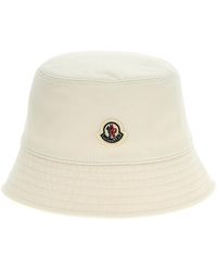 Moncler - Logo Patch Bucket Hat - Lyst