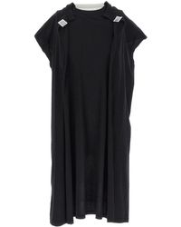 MM6 by Maison Martin Margiela - Contrast Retro T-shirt Dress Dresses - Lyst
