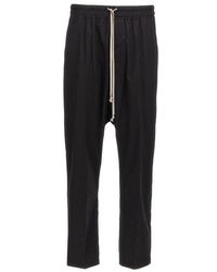 Rick Owens - Pantalone 'Drawstring long' - Lyst