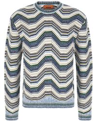 Missoni - Geometric Zig Zag Sweater - Lyst