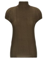 Issey Miyake - 'wooly Pleats-58' T-shirt - Lyst