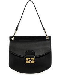 Ganni - Umhängetasche "Apo-G Small" - Lyst