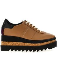 Stella McCartney - Sneak-Elyse Zeppe Marrone - Lyst