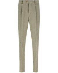 Brunello Cucinelli - Linen Gabardine Trousers - Lyst