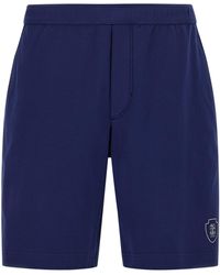 Brunello Cucinelli - Interlock Cotton Bermuda Shorts - Lyst