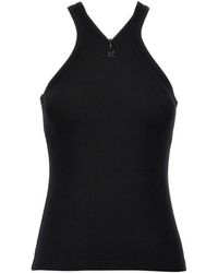 Courreges - Courrreges 'Criss Cross 90's'Canotta - Lyst