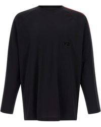 Y-3 - ' Oversized Gradient Stripes' T-shirt - Lyst