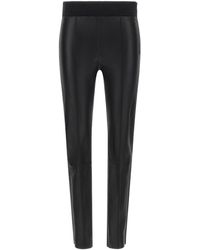 Brunello Cucinelli - Stretch Nappa Leather Leggings - Lyst