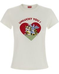 KENZO - 'gots Cartoon Classic' T-shirt - Lyst