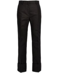 N°21 - Maxi Turn-up Trousers - Lyst
