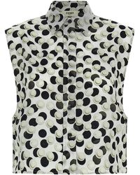 Fendi - Polka Dot Crop Top - Lyst