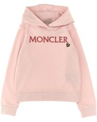 Moncler - Logo Embroidery Hoodie - Lyst