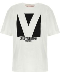 Valentino Garavani - 'chez ' T-shirt - Lyst
