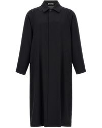 AURALEE - Ultra Fine Wool Coat - Lyst