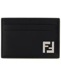 Fendi - 'Slim Squared Ff' Cardholder - Lyst