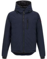 Canada Goose - Lodge Hoody Jacket With Logo Patch - Lyst
