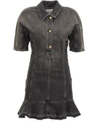 Ganni - 'Tint Edge' Dress - Lyst