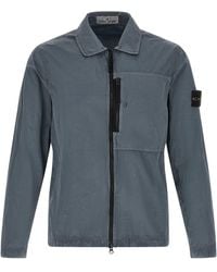 Stone Island - '120004' Overshirt - Lyst