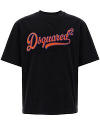 DSquared² - T-Shirt 'Sponge Patch' - Lyst