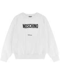 Moschino - Logo Lettering Sweatshirt - Lyst