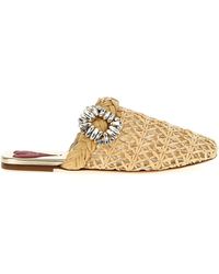 Roger Vivier - 'Bab Viv' Mules - Lyst
