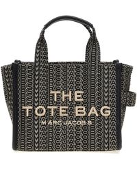 Marc Jacobs - Handtasche "The Monogram Jacquard Small Tote" - Lyst