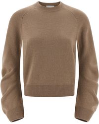 Nude - Curved Sleeve Sweater - Lyst