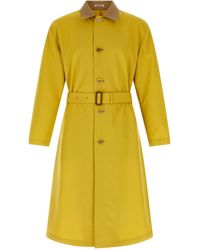 AURALEE - 'wool Max Canvas' Coat - Lyst