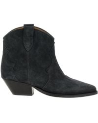 Isabel Marant - Dewina Leather Bootie - Lyst
