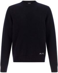 A.P.C. - 'edmond' Sweater - Lyst