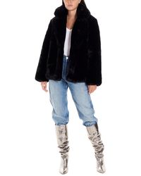 Apparis Eco pelliccia 'Manon' - Nero