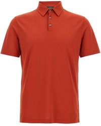 Zanone - 'ice Cotton' Polo Shirt - Lyst