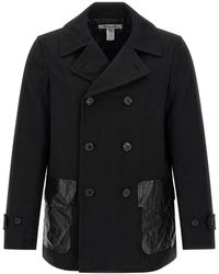 Comme des Garçons - Double-breasted Caban - Lyst