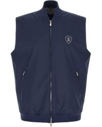 Brunello Cucinelli - Polyester Sleeveless Jacket Clothing - Lyst