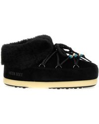 Moon Boot - Stiefeletten "Mule Suede Beads" - Lyst