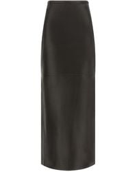 Co. - Leather Skirt - Lyst