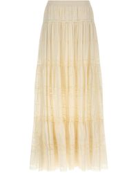 Ermanno Scervino - Cotton Mini Skirt - Lyst