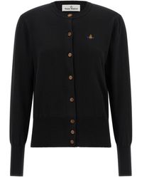Vivienne Westwood - 'bea' Crew-neck Cardigan - Lyst