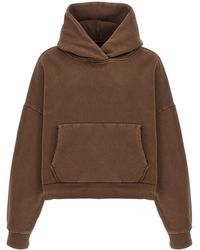 Entire studios - Cropped Hoodie - Lyst