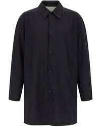 Herno - Reversible Jacket Logo Button Detail - Lyst