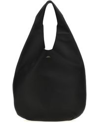 A.P.C. - Shoulder Bag With Logo Print - Lyst