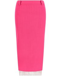 The Attico - Double Layer Skirt - Lyst