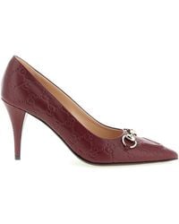 Gucci - Pumps With Horsebit 85Mm - Lyst