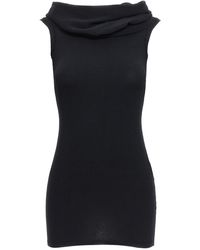 Wardrobe NYC - Mini Off Shoulder Dress - Lyst