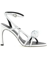 ROTATE BIRGER CHRISTENSEN - 'leather Knot' Sandals - Lyst