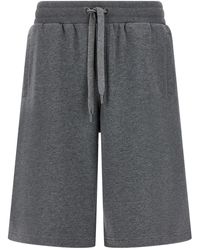 Dolce & Gabbana - Cotton Bermuda Shorts - Lyst