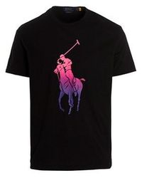 Polo Ralph Lauren T-shirt Polo-Pony con stampa - Nero