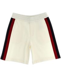 Moncler - Bermuda-Shorts Mit Ripsband - Lyst