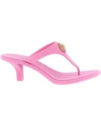 Versace - Alia Thong Sandals - Lyst