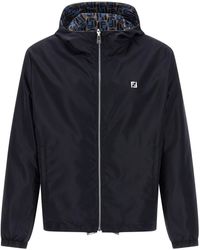 Fendi - 'Nity' Reversible Windbreaker - Lyst